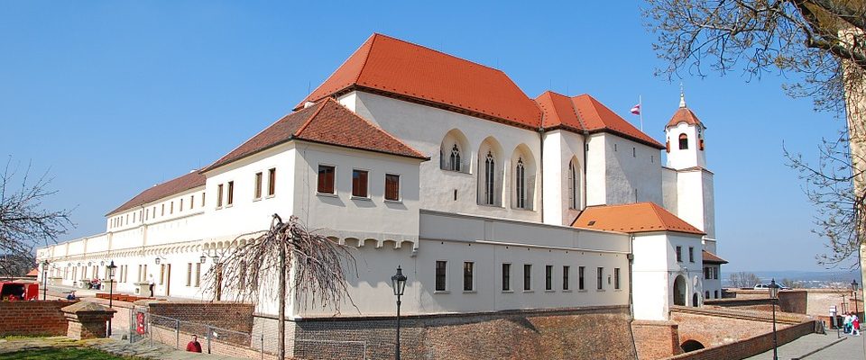 Špilberk v purpurových barvách